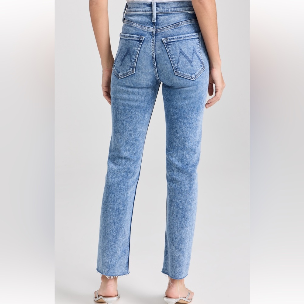 Mother Tomcat Ankle Fray Jeans - Picture 2 of 10